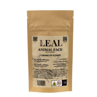 Animal Face Quarter Bag Cannabis